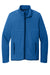 Port Authority F110 Mens Connection Pill Resistant Fleece Full Zip Jacket True Blue Flat Front