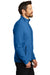 Port Authority F110 Mens Connection Pill Resistant Fleece Full Zip Jacket True Blue Model Side