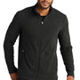 Port Authority Mens Accord Pill Resistant Microfleece Full Zip Jacket - Black