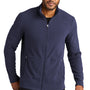 Port Authority Mens Accord Pill Resistant Microfleece Full Zip Jacket - Navy Blue