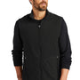 Port Authority Mens Accord Pill Resistant Microfleece Full Zip Vest - Black