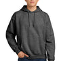 Hanes Mens Ultimate Cotton PrintPro XP Pill Resistant Hooded Sweatshirt Hoodie w/ Pouch Pocket - Oxford Grey