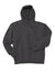 Hanes F170 Mens Ultimate Cotton PrintPro XP Pill Resistant Hooded Sweatshirt Hoodie w/ Pouch Pocket Smoke Grey Flat Front