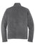 Port Authority F211 Mens Ultra Warm Brushed Fleece Full Zip Jacket Gusty Grey/Sterling Grey Flat Back