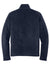 Port Authority F211 Mens Ultra Warm Brushed Fleece Full Zip Jacket Insignia Blue/River Navy Blue Flat Back