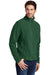 Port Authority F217 Mens Full Zip Fleece Jacket Forest Green Model 3q