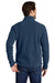 Port Authority F217 Mens Full Zip Fleece Jacket Insignia Blue Model Back