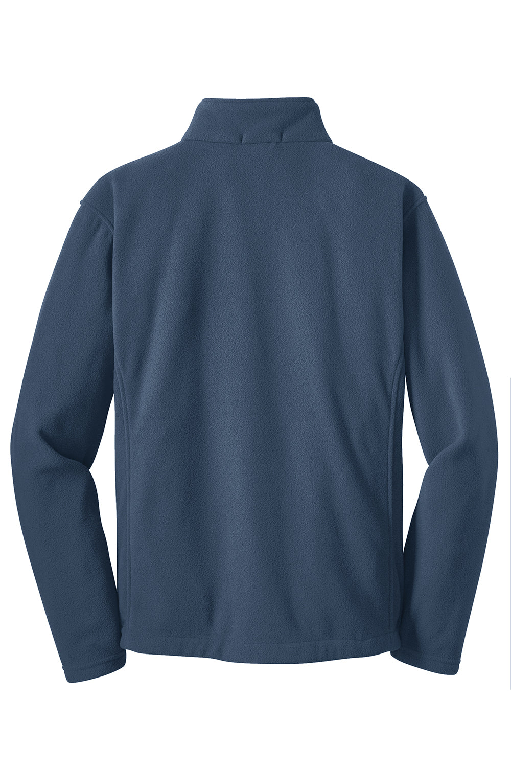 Port Authority F217 Mens Full Zip Fleece Jacket Insignia Blue Flat Back