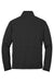 Port Authority F222 Mens Full Zip Fleece Jacket Black Flat Back