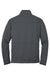 Port Authority F222 Mens Full Zip Fleece Jacket Graphite Grey Flat Back