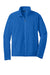 Port Authority F223 Mens Microfleece Pill Resistant Full Zip Jacket Light Royal Blue Flat Front