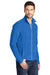 Port Authority F223 Mens Microfleece Pill Resistant Full Zip Jacket Light Royal Blue Model 3q