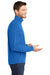 Port Authority F223 Mens Microfleece Pill Resistant Full Zip Jacket Light Royal Blue Model Side