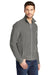 Port Authority F223 Mens Microfleece Pill Resistant Full Zip Jacket Pearl Grey Model 3q