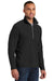 Port Authority F224 Mens Pill Resistant Microfleece 1/4 Zip Sweatshirt Black Model 3q