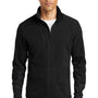 Port Authority Mens R-Tek Pro Pill Resistant Fleece Full Zip Jacket - Black