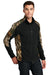 Port Authority F230C Mens Full Zip Microfleece Jacket Black/Realtree Xtra Camo Model 3q