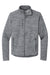 Port Authority F231 Mens Full Zip Fleece Jacket Grey Flat Front