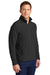 Port Authority F233 Mens Summit Full Zip Fleece Jacket Black Model 3q