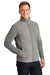 Port Authority F235 Mens Heather Pill Resistant Microfleece Full Zip Sweatshirt Heather Pearl Grey Model 3q