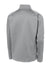 Sport-Tek F243 Mens Sport-Wick Moisture Wicking Fleece 1/4 Zip Sweatshirt Silver Grey/Black Flat Back