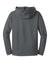 Sport-Tek F244 Mens Sport-Wick Moisture Wicking Fleece Hooded Sweatshirt Hoodie Dark Smoke Grey Flat Back