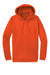 Sport-Tek F244 Mens Sport-Wick Moisture Wicking Fleece Hooded Sweatshirt Hoodie Deep Orange Flat Front