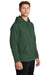 Sport-Tek F244 Mens Sport-Wick Moisture Wicking Fleece Hooded Sweatshirt Hoodie Forest Green Model 3q