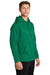 Sport-Tek F244 Mens Sport-Wick Moisture Wicking Fleece Hooded Sweatshirt Hoodie Kelly Green Model 3q