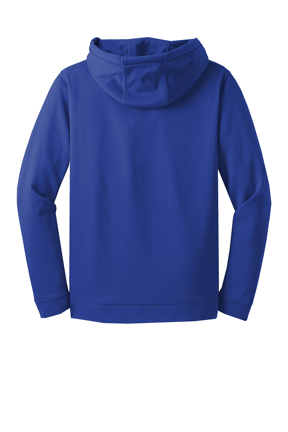 Sport-Tek F244 Mens Sport-Wick Moisture Wicking Fleece Hooded Sweatshirt Hoodie True Royal Blue Flat Back