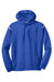 Sport-Tek F246 Mens Tech Moisture Wicking Fleece Hooded Sweatshirt Hoodie True Royal Blue/White Flat Front