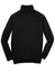 Sport-Tek F247 Mens Tech Moisture Wicking Fleece 1/4 Zip Sweatshirt Black Flat Back