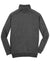 Sport-Tek F247 Mens Tech Moisture Wicking Fleece 1/4 Zip Sweatshirt Heather Graphite Grey Flat Back