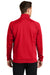 Sport-Tek F247 Mens Tech Moisture Wicking Fleece 1/4 Zip Sweatshirt True Red Model Back