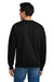 Hanes F260 Mens Ultimate Cotton PrintPro XP Pill Resistant Crewneck Sweatshirt Black Model Back