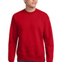 Hanes Mens Ultimate Cotton PrintPro XP Pill Resistant Crewneck Sweatshirt - Deep Red