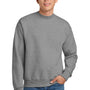 Hanes Mens Ultimate Cotton PrintPro XP Pill Resistant Crewneck Sweatshirt - Light Steel Grey