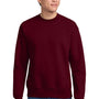 Hanes Mens Ultimate Cotton PrintPro XP Pill Resistant Crewneck Sweatshirt - Maroon