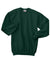 Hanes F260 Mens Ultimate Cotton PrintPro XP Pill Resistant Crewneck Sweatshirt Deep Forest Green Flat Front