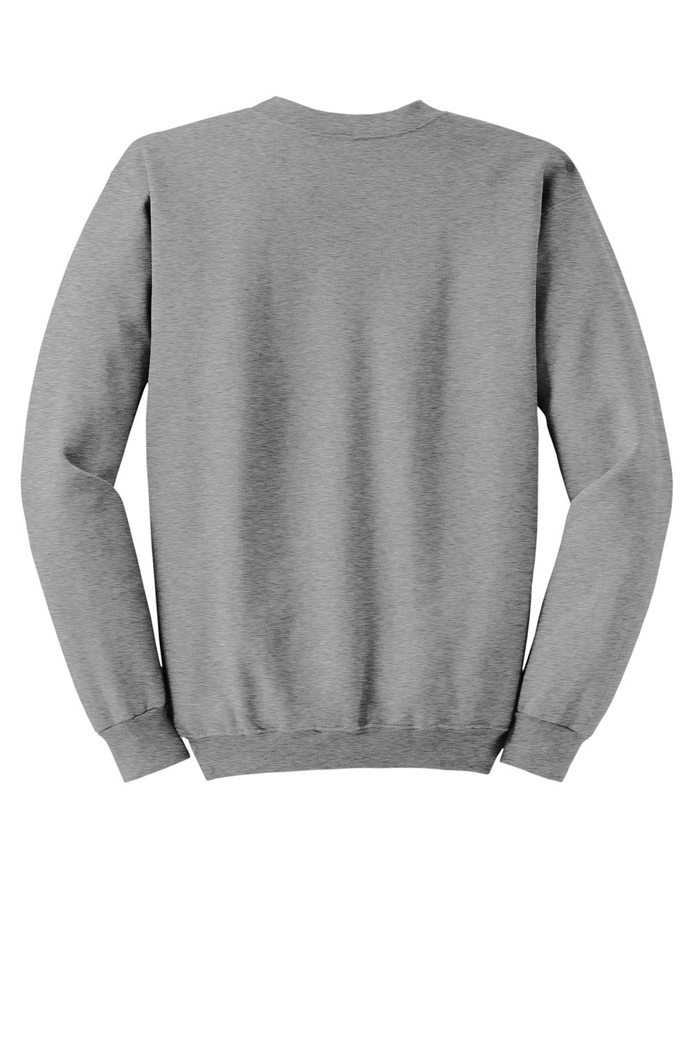 Hanes F260 Mens Ultimate Cotton PrintPro XP Pill Resistant Crewneck Sweatshirt Light Steel Grey Flat Back