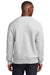 Sport-Tek F280 Mens Fleece Crewneck Sweatshirt Heather Grey Model Back