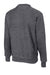 Sport-Tek F280 Mens Fleece Crewneck Sweatshirt Heather Graphite Grey Flat Back