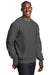 Sport-Tek F280 Mens Fleece Crewneck Sweatshirt Heather Graphite Grey Model 3q