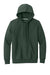 Sport-Tek F281 Mens Fleece Hooded Sweatshirt Hoodie Dark Green Flat Front