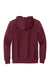 Sport-Tek F281 Mens Fleece Hooded Sweatshirt Hoodie Maroon Flat Back