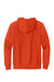 Sport-Tek F281 Mens Fleece Hooded Sweatshirt Hoodie Orange Flat Back