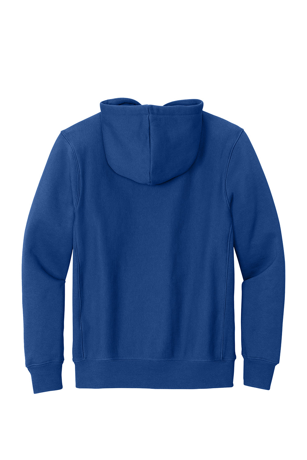 Sport-Tek F281 Mens Fleece Hooded Sweatshirt Hoodie Royal Blue Flat Back