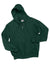 Hanes F283/F280 Mens Ultimate Cotton PrintPro XP Pill Resistant Full Zip Hooded Sweatshirt Hoodie w/ Pockets Deep Forest Green Flat Front