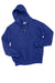 Hanes F283/F280 Mens Ultimate Cotton PrintPro XP Pill Resistant Full Zip Hooded Sweatshirt Hoodie w/ Pockets Deep Royal Blue Flat Front