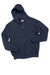 Hanes F283/F280 Mens Ultimate Cotton PrintPro XP Pill Resistant Full Zip Hooded Sweatshirt Hoodie w/ Pockets Navy Blue Flat Front